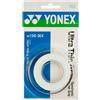 Yonex Ac130-3Ex Ultra Thin Grap Overgrip Bianco 3Pz