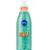 NIVEA Derma Skin Clear gel detergente per il viso contro le imperfezioni 150 ml, detergente per il viso per pelli grasse e miste con acido salicilico,marino e niacinamide, detergente per il viso