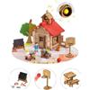 Jeujura The Village School - Construction Game - JEUJURA - 125 pieces