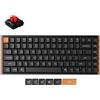Keychron Tastiera meccanica wireless Keychron K3 Max, profilo basso, retroilluminazione RGB, telaio in legno, switch Gateron intercambiabili, interruttori rossi