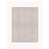 Floorart Tappeto antiscivolo in vinile Hojas Beige -