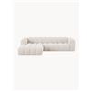 Micadoni Divano angolare componibile 4 posti in ciniglia Lupine - Beige