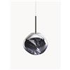 Tom Dixon Lampada a sospensione a LED con luce regolabile Melt Mini - Argento