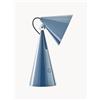 Tom Dixon Lampada da tavolo portatile a LED con luce regolabile Pose - Blu