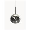 Tom Dixon Lampada a sospensione a LED con luce regolabile Melt Mini - Argento