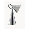 Tom Dixon Lampada da tavolo portatile a LED con luce regolabile Pose - Argento