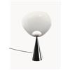 Tom Dixon Lampada da tavolo a LED con luce regolabile Melt - Argento