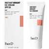 Faced Cc Cream Spf 20 Crema Correttrice Del Colore Light Instant Bright 40 Ml