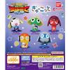 BANDAI Sgt. Set di 5 peluche Frog Gyukotto Gashapon Sgt Keroro Giroro Tamama