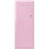 SMEG FAB28LPK6, Capacità netta totale 270 l, Rumorosità: 35 dB(A), Dimensioni: L 60,1 cm A 150 P 76,8 cm, Rosa, Classe C