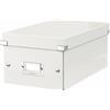 Leitz Scatola archivio progetti DVD bianca Leitz Click & Store 20,5x35,2 cm - dorso 14,7 cm