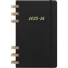 Moleskine Student Life Planner 2025-26, Agenda Settimanale e Mensile Spiral 12 Mesi con Copertina Morbida, Colore Nero, Formato Large 15 x 21 cm