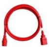 Raritan C19/C20, 16 AWG, 1.5 m Rosso 1,5 m Accoppiatore C19 Accoppiatore C20 (Pa