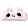 Puckator Fascia per Capelli in Peluche - Frances, il Coniglio - Animali Dolci - Elastico Trucco per Donna, Ragazza Bambina