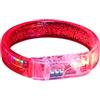 Paodduk Bracciale che si illumina al buio,Bracciali luminosi,Polsino luminescente multicolore arcobaleno - Bracciale LED Fasce Neon Retro, Bracciali Colorati per Attività all'Aria Aperta
