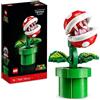 LEGO Super Mario Pianta Piranha 71426 | Set per adulti, personaggio snodabile con tubo da costruire, 2 monete, decorazione camera da letto, idea regalo, 540 pezzi