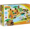 Unico- Unicoplus 8560-0000-Safari, 55 Pezzi, 8560-0000