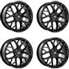 Oxigin 4 Cerchi Oxigin 26 Oxid 8.5x19 ET45 5x112 SWM per VW Beetle Eos Golf Plus Golf V