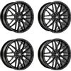 Oxigin 4 Cerchi Oxigin 25 Oxcross 9.0x20 ET28 5x112 SWM per VW Arteon Beetle Golf VII P