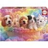 Educa - Puzzle per bambini da 300 pezzi | Basket Friends | Dimensioni: 40 x 28 cm | Consigliato per bambini di 6, 7 e 8 anni (20494)
