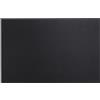 Exacompta - Rif. OfficeByMe 60601D - 1 sottomano in cartone rigido, compatibile con mouse ottici e laser, formato largo e corto profondità, 57,5 x 37,5 cm, nero