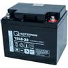 Quality Batteries Batteria di ricambio per Panasonic LC-P1238APG 12V 38Ah AGM batteria VdS