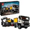 LEGO Technic Autocarro Volvo FMX ed Escavatore elettrico EC230, Giochi di costruzione - 42175