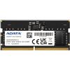 ADATA Premier memoria 8 GB 1 x 8 GB DDR5 262-pin SO-DIMM Data Integrity Check (verifica integrità dati) - AD5S48008G-S