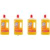 Italy Shop Service Lysoform Greggio - Detergente liquido multiuso per la casa, 4 confezioni da 1 l, con portachiavi Italy Shop Service incluso