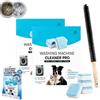 Everydries Drum Lavatrice, 24 Pezzi Enzimi Per Lavatrice, Pastiglie Pulisci, Washing Machine Cleaner Pro, Aiuta A Rimuovere Residui E Peli Di Animali, Compatibile Con Carica Frontale E Dall'Alto (2set)