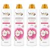 Generico Ammorbidente Extra Profumante Rose and Musk Wexór - Ammorbidente Igienizzante Concentrato con Profumo Intenso e Lunga Durata, Morbidezza Extra per Tutti i Tessuti - 4 Unita da 750ml
