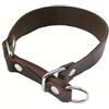 Generic Collare per cani in morbida pelle bovina Lintie Whippet, design ampio per comfort senza soffocare il collo, robusto e durevole