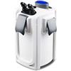 AquaOne Filtro esterno per acquario, HW-704A 2000 l/h, filtro di alta qualità per acquari fino a 1000 litri, pompa con filtro per acqua dolce e acqua di mare