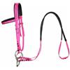 Fenteer Briglie per Cavallo Set Testiera Morso Redini con Imbottitura Antiscivolo Regolabile in PVC con Reggia Resistente Adatto per Maneggio Sessioni di, Array, Rosa