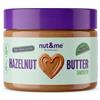nut&me Crema di nocciole 300 g | 100% nocciole tostate | Vegana, senza zucchero, glutine né additivi. Cremosa, ideale per colazione e dolci.