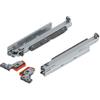 blum MOVENTO guida estrazione totale 40kg NL400mm | tecnica ad aggancio | BLUMOTION integrato | Compatibile SERVO-DRIVE & TIP-ON | zincata, 1 paio sinistra/destra