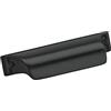 Amerock Jolene, maniglia per cassetto del bagno, colore: nero opaco, 64 mm, confezione da 1