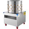 VEVOR Spiumatrice per Rimozione Piume di Pollo Tamburo da 500 mm 2 CV, con 106 Dita Morbide e Ruote di Trasporto, in Acciaio Inossidabile Capienza max. di 4 Pulcini