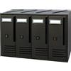 Alubox CASSETTA POSTALE CASELLARI BLOCCHIERE 4 elementi colore NERO GHISA Alubox