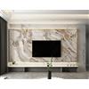 Wallpaper-3D-XLM Astratto Multicolore Effetto Marmo Creativo Arte 3D Carta Da Parati Facile Installare Mobili Sfondi Ufficio Divano Camera Letto Sfondo Decorazione Murale-200cm×140cm