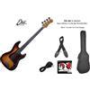 EKO PB300 SUNBURST Basso Elettrico tipo PRECISION Bass con Borsa Tracolla Corde