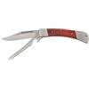 Fox Outdoor Jack Hunter coltello manico in metallo con inserto in legno,