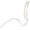 Doni Bomboniere Nastro Doppio Raso 25mm X 50 Metri per Confezionare Bomboneire Matrimonio Cresima Comunione Laurea Regali Compleanno Natale Decorazioni (25 mm - Bianco)