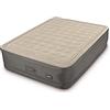 Intex 64926, Materasso Matrimoniale Elevated Premaire Con USB Unisex, Grigio (Grey), 152x203x46 cm