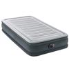 Intex 67766 Materasso Classic Casa Singolo Dura Beam Tecnologia Fiber-Tech con Pompa, Tinta Unita, Grigio, 100 x 190 x 46 cm