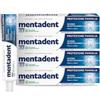 Mentadent Dentifricio Protezione Famiglia Igiene Quotidiana, 4x75ml