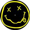 Generic Slipmat Slip Mat Scratch Pad Feltro per qualsiasi 12 LP DJ Vinyl Giradischi Giradischi Grafica personalizzata - Yellow Face