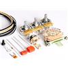 ToneShaper Kit di cablaggio per chitarra, per Fender HSS Stratocaster, HSS2 (cablaggio auto-split)