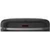 KITCHEN MOVE LOGAN - Coperchio automatico per pattumiera da cucina, in acciaio inox, colore: nero opaco