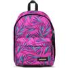 Eastpak Zaino per computer portatile Eastpak Out Of Office 27L Borsa compatta per la scuola adatta a laptop da 13" Brize Palm Pink